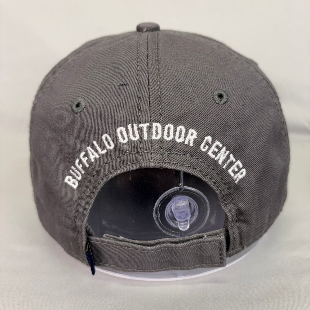 Ouray Buffalo National River Hat Mens OSFM Gray Ponca Arkansas Cap - Picture 2 of 6
